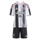 Billige Fotballdrakt Juventus Federico Gatti #4 Replika Hjemmedraktsett Barn 2025-26 Kortermet (med bukser)